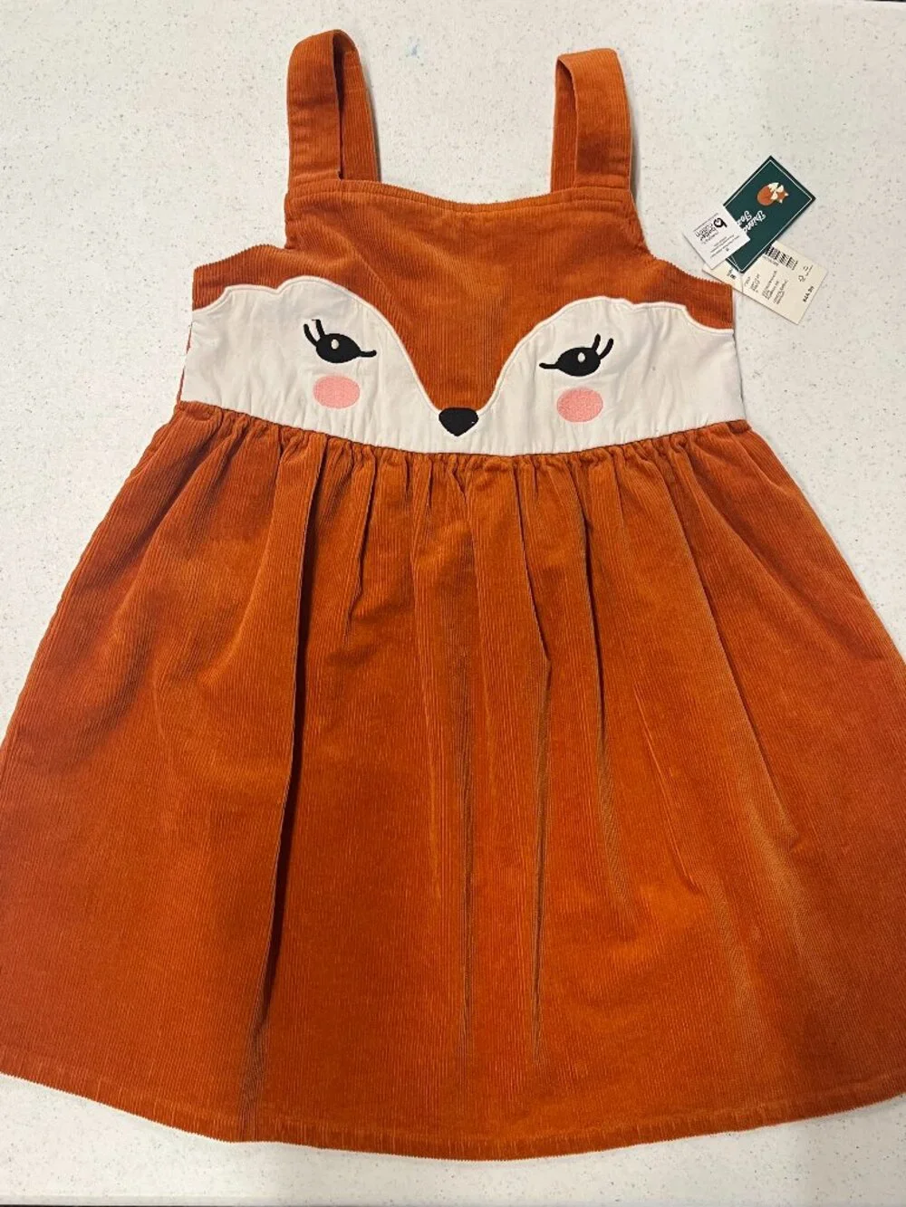 NWT Gymboree Corduroy Fox Jumber